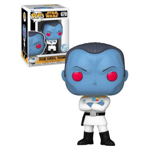 Funko POP! Star Wars Rebels #678 Grand Admiral Thrawn - New, Mint Condition