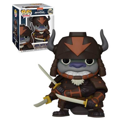 Funko POP! Animation Avatar The Last Airbender #1443 Appa With Armor Super Sized 6" - New, Mint Condition