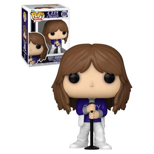 Funko POP! Rocks Ozzy Osbourne #356 Ozzy Osbourne (Glitter) - New, Mint Condition