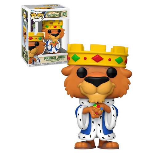 Funko POP! Disney Robin Hood #1439 Prince John - New, Mint Condition