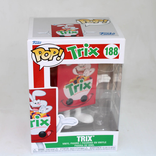 Funko POP! Ad Icons Foodies General Mills #188 Trix Cereal Box - New, With Minor Box Damage