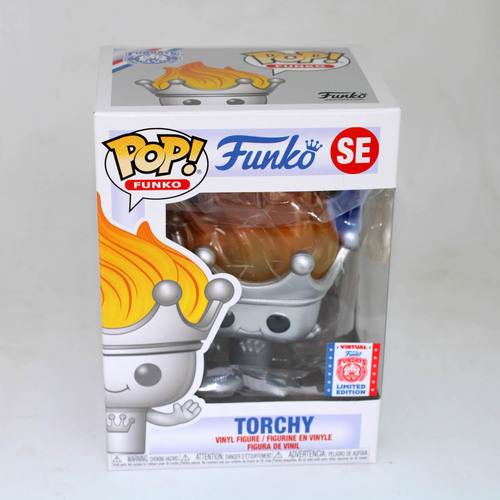 Funko POP!  #SE Torchy - Limited Funko Fundays  Exclusive - New, With Minor Box Damage