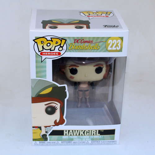 Funko POP! Heroes DC Comics Bombshells #223 Hawkgirl (Sepia) - New, With Minor Box Damage