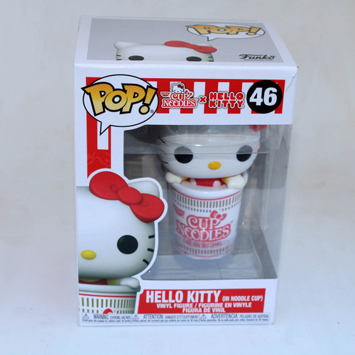 Funko POP! Sanrio Hello Kitty X Cup Of Noodles #28 Hello Kitty In Noodle Cup - Limited Target Exclusive - New, With Minor Box Damage