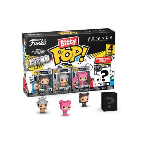 Funko Bitty POP! Television Friends #73050 Monica 4-Pack - New, Mint Condition