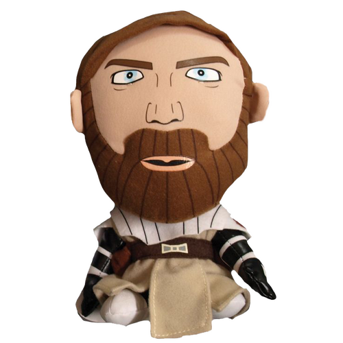 Comic Images Star Wars The Clone Wars Deformed Plush - Obi-Wan Kenobi - New, Mint Condition