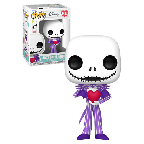 Funko Pop! Disney The Nightmare Before Christmas #1405 Jack Skellington (Valentine) - New, Mint Condition