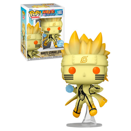 Funko POP! Animation Naruto Shippuden #1465 Naruto Uzumaki (Kurama Link Mode) - New, Mint Condition