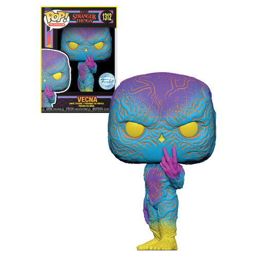Funko POP! Television Netflix Stranger Things #1312 Vecna (Black Light) - New, Mint Condition