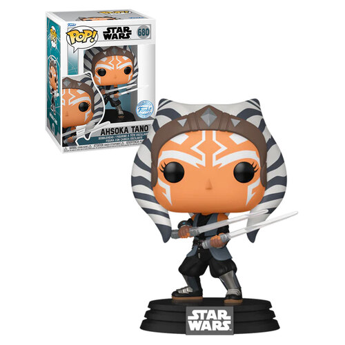 Funko POP! Star Wars Ahsoka #680 Ahsoka Tano (Dual Light Sabers) - New, Mint Condition