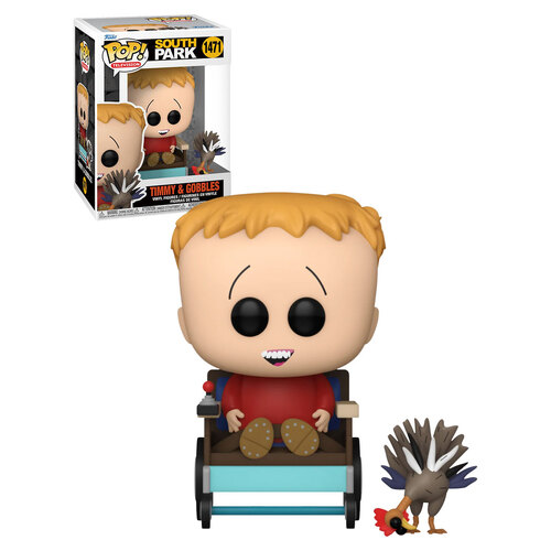 Funko POP! Television South Park #1471 Timmy & Gobbles - New, Mint Condition