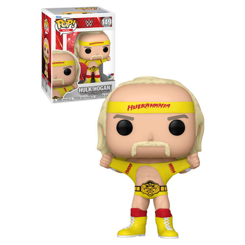 Funko POP! WWE #149 Hulk Hogan With Belt - New, Mint Condition