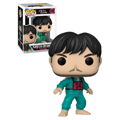 Funko POP! Television Netflix Squid Game #1225 Player 218: Cho Sang-Woo - New, Mint Condition