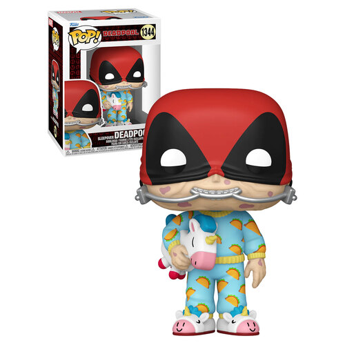 Funko POP! Marvel Deadpool #1344 Sleepover Deadpool - New, Mint Condition