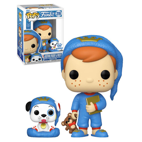 Funko POP! #219 Bedtime Freddy & Proto - Limited Funko Shop Exclusive - New, Mint Condition