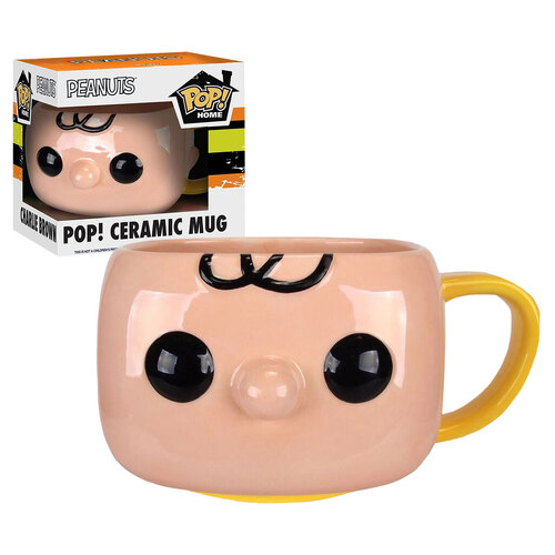 Funko POP! Home Peanuts Charlie Brown Ceramic Mug - New, Mint Condition