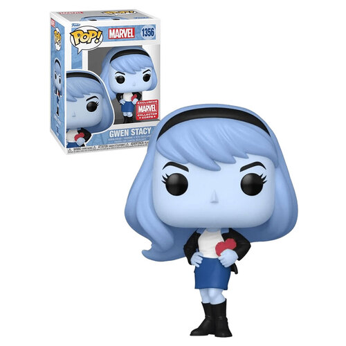 Funko POP! Marvel Spider-Man Blue #1356 Gwen Stacy - Limited Marvel Collector Corps Exclusive - New, Mint Condition