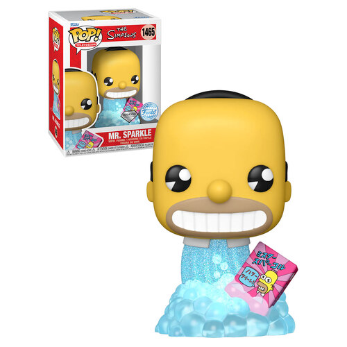 Funko POP! Television The Simpsons #1465 Mr. Sparkle (Diamond Collection) - New, Mint Condition