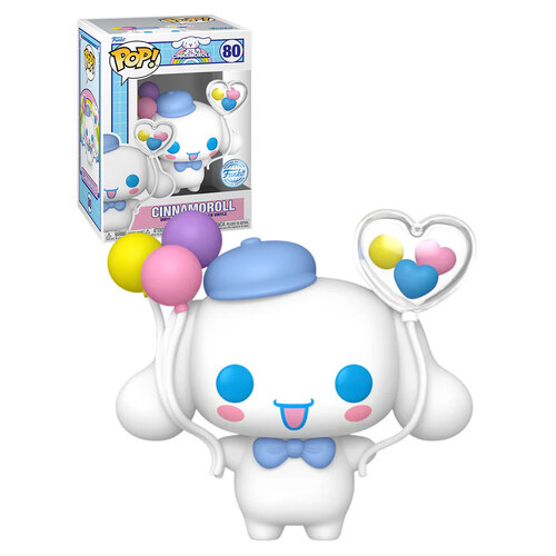 Funko POP! Sanrio Cinnamoroll #80 Cinnamoroll (With Balloons) - New, Mint Condition