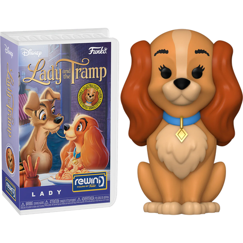 Funko Blockbuster Rewind Figure - Disney Lady And The Tramp #75813 Lady - New, Sealed