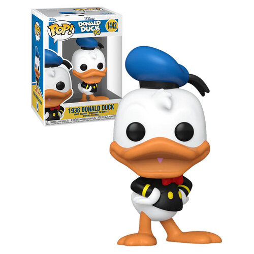 Funko POP! Disney Donald Duck 90 #1442 1938 Donald Duck - New, Mint Condition