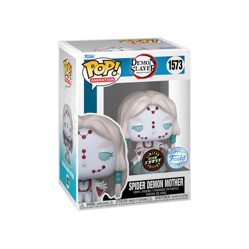 Funko POP! Animation Demon Slayer #1573 Spider Demon Mother - Limited Glow Chase Edition - New, Mint Condition