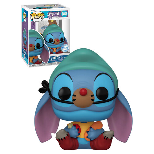 Funko POP! Disney Stitch In Costume #1463 Stitch As Gus Gus - New, Mint Condition