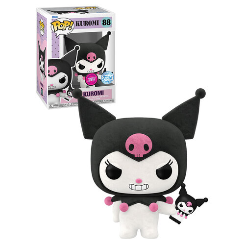 Funko POP! Sanrio Kuromi #88 Kuromi With Cellphone - Limited Flocked Chase Edition - New, Mint Condition