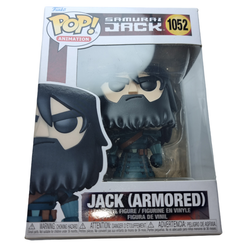 Funko POP! Animation Samurai Jack #1052 Jack (Armored) - New, But Imperfect