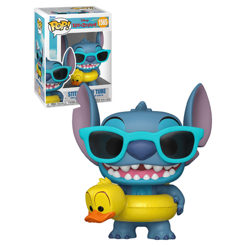 Funko POP! Disney Lilo & Stitch #1565 Stitch With Tube - New, Mint Condition