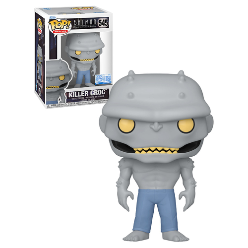 Funko POP! Heroes Batman The Animated Series #545 Killer Croc - New, Mint Condition
