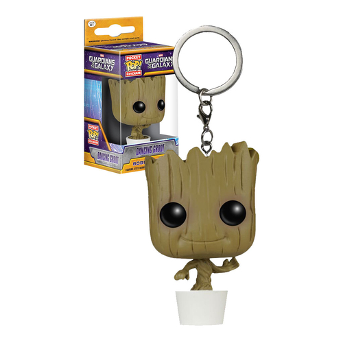 Funko Pocket POP! Keychain Marvel Guardians Of The Galaxy #6715 Dancing Groot - New, Mint Condition
