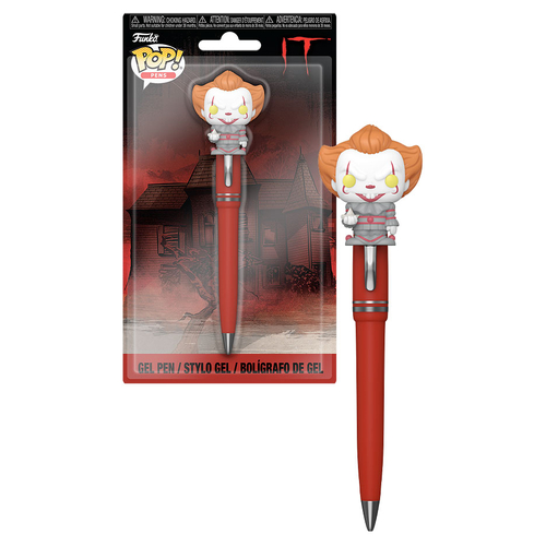 Funko POP! Pens #80506 IT Pennywise (Light Red Ink) - New, Mint Condition