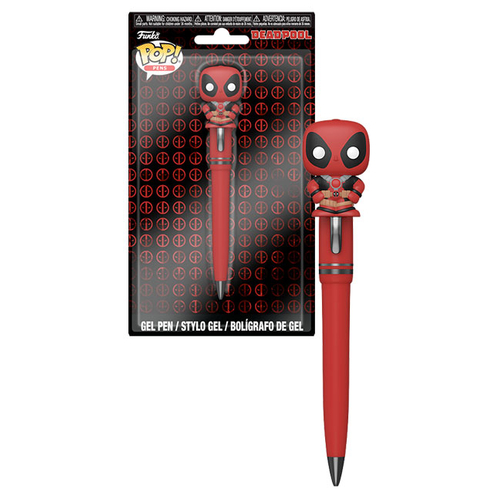 Funko POP! Pens #69627 Marvel Deadpool (Red Ink) - New, Mint Condition