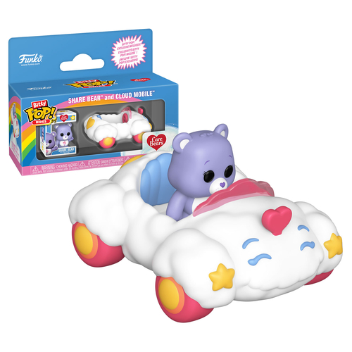 Funko Bitty POP! Rides Care Bears #86927 Share Bear And Cloud Mobile - New, Mint Condition