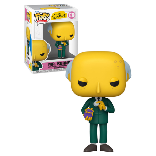 Funko POP! Television The Simpsons #1739 Mr. Burns - New, Mint Condition