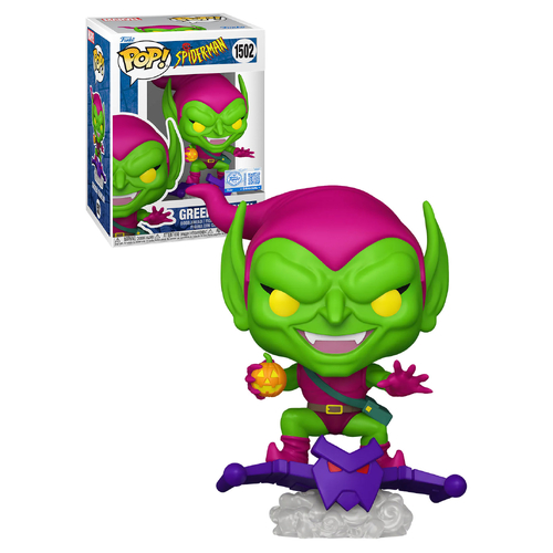 Funko POP! Marvel Spider-Man (Animated) #1502 Green Goblin - New, Mint Condition
