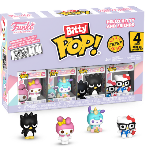 Funko Bitty POP! Sanrio Hello Kitty And Friends My Melody 4-Pack - New, Mint Condition