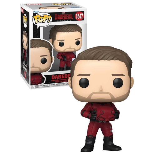 Funko POP! Marvel Daredevil Born Again #1547 Daredevil (Unmasked) - New, Mint Condition