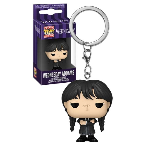 Funko Pocket POP! Keychain Wednesday #86677 Wednesday Addams - New, Mint Condition