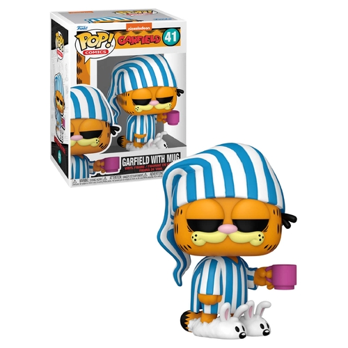 Funko POP! Comics Garfield #41 Garfield With Mug - New, Mint Condition