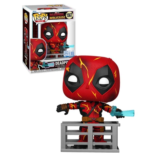 Funko POP! Plus Marvel Deadpool & Wolverine #1567 Deadpool (Time Ripper) - New, Mint Condition