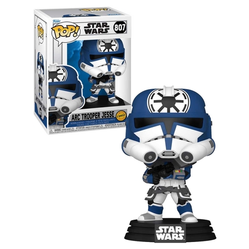 Funko POP! Star Wars The Clone Wars #807 Arc Trooper Jesse - Limited Chase Edition - New, Mint Condition