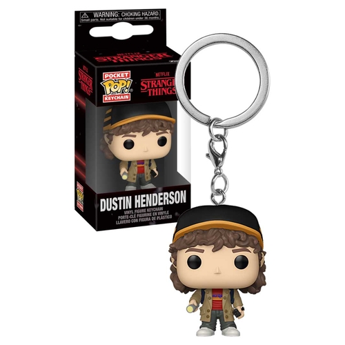 Funko Pocket POP! Keychain Stranger Things #86617 Dustin Henderson - New, Mint Condition