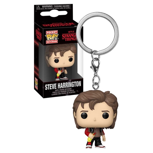 Funko Pocket POP! Keychain Stranger Things #86616 Steve Harrington - New, Mint Condition