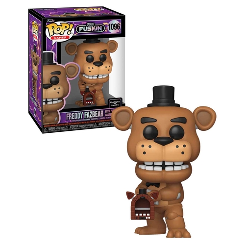 Funko POP! Games Funko Fusion #1096 Freddy Fazbear With Pizza Launcher - New, Mint Condition