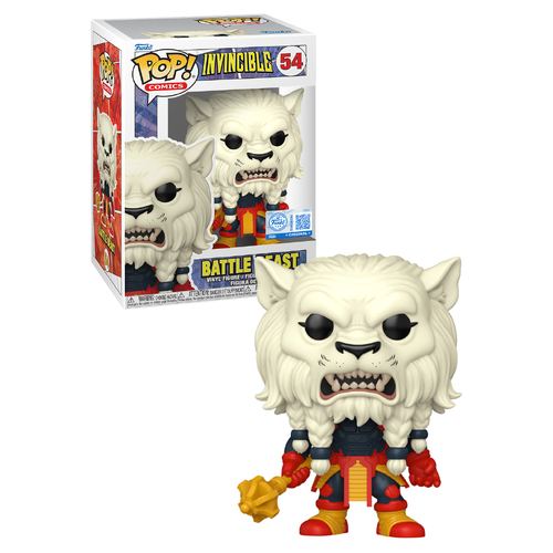 Funko POP! Comics Invincible #54 Battle Beast  - New, Mint Condition