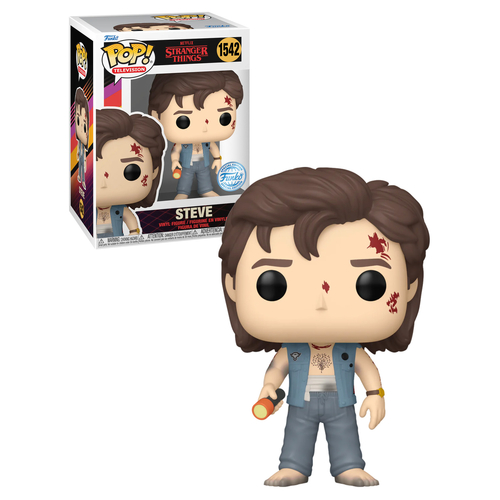 Funko POP! Television Netflix Stranger Things #1542 Steve - New, Mint Condition