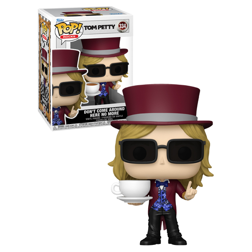 Funko POP! Rocks Tom Petty #334 Don't Come Around Here No More - New, Mint Condition