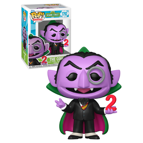 Funko POP! Television Sesame Street #1792 The Count - New, Mint Condition